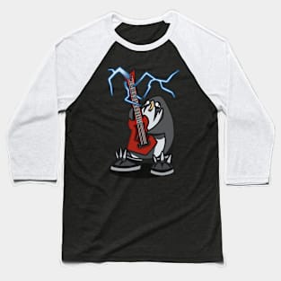 Metal Penguin Baseball T-Shirt